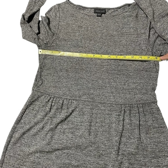 J. Jill Wearever Collection Grey Long Sleeve Dress - Picture 8 of 12